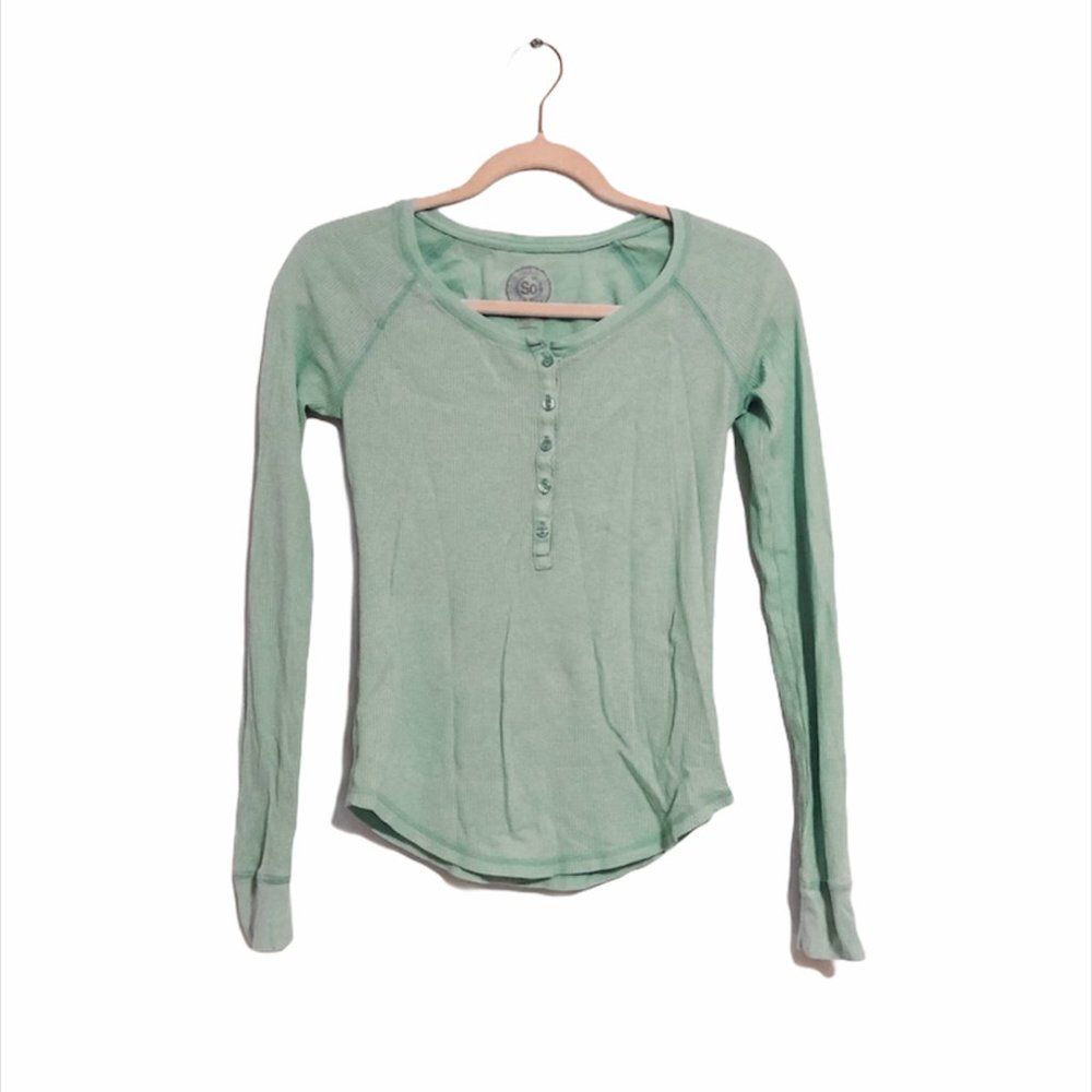 SO Waffle Knit Long Sleeve!